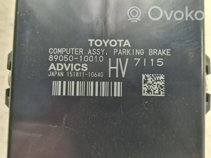 Toyota C-HR Module de commande de frein à main 8905010010