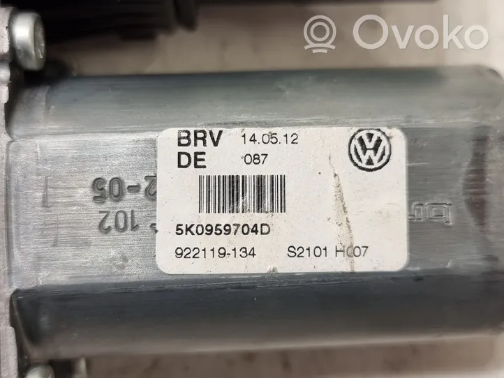 Volkswagen Golf VI Rear door window regulator motor 5K0959795