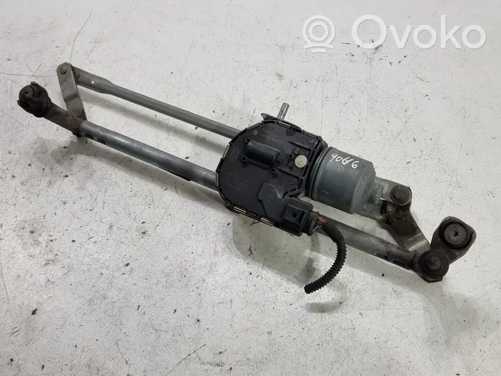 Volkswagen Golf VI Front wiper linkage and motor 5K1955119