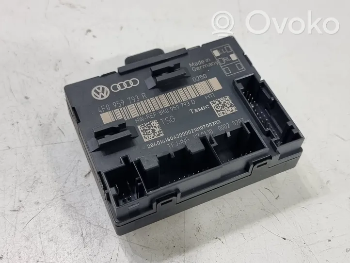 Audi A6 S6 C6 4F Unité de commande module de porte 4F0959793R