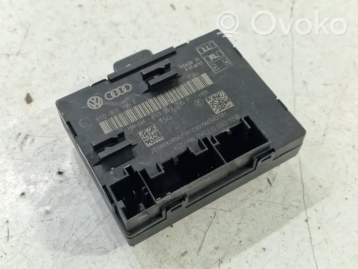 Audi A5 8T 8F Oven ohjainlaite/moduuli 8T0959795F