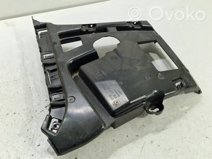 BMW 3 F30 F35 F31 Staffa di rinforzo montaggio del paraurti posteriore 51127260464