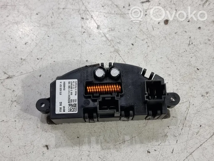 Audi A4 S4 B8 8K Resistencia motor/ventilador de la calefacción 8T0820521A