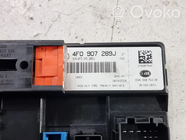 Audi A6 S6 C6 4F Module confort 4F0907289J