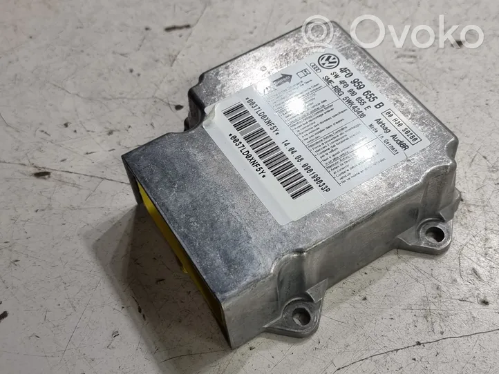 Audi A6 S6 C6 4F Oro pagalvių valdymo blokas 4F0959655B