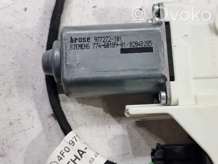 Audi A6 S6 C6 4F Moteur de lève-vitre de porte avant 4F0959802D