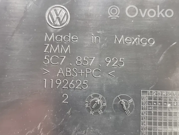 Volkswagen Jetta VI Consolle centrale del vano portaoggetti 5C7857925