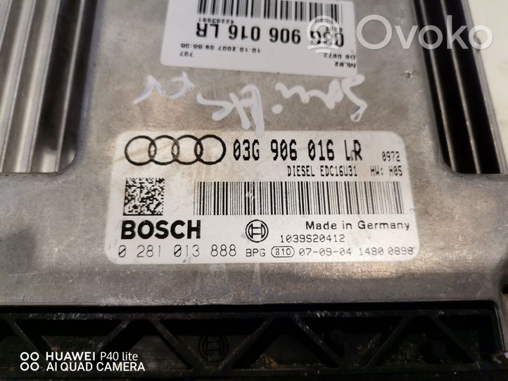 Audi A4 S4 B7 8E 8H Centralina/modulo del motore 03G906016LR