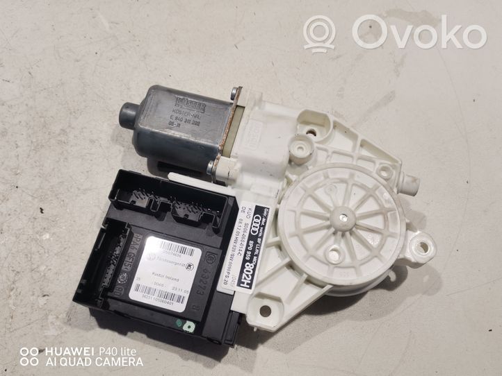 Audi A3 S3 A3 Sportback 8P Front door window regulator motor 8P0959