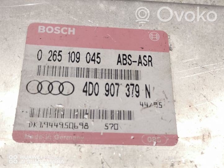 Audi A8 S8 D2 4D Centralina/modulo ABS 0265109045
