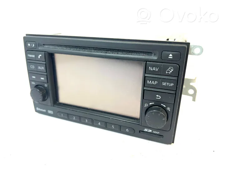 Nissan Qashqai Unité principale radio / CD / DVD / GPS 7612830076