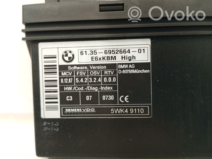 BMW 5 E60 E61 Moduł / Sterownik komfortu 6952664