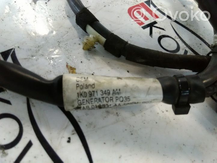 Volkswagen Golf VI Wires (generator/alternator) 1K0971349