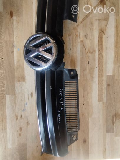 Volkswagen Golf VI Griglia superiore del radiatore paraurti anteriore 1K3853651A