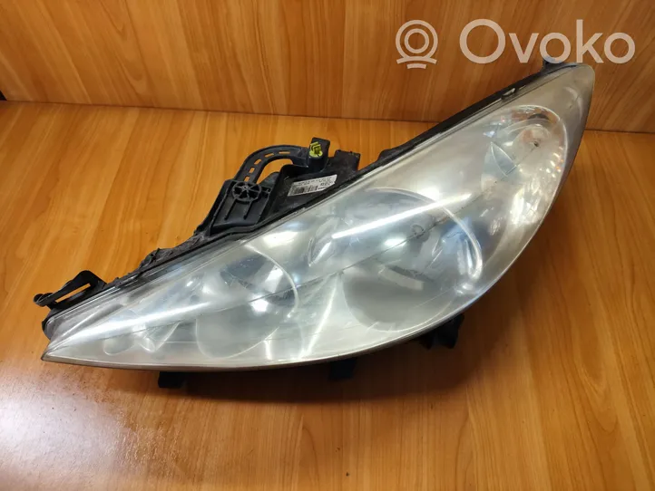 Peugeot 207 Lampa przednia 9649986280