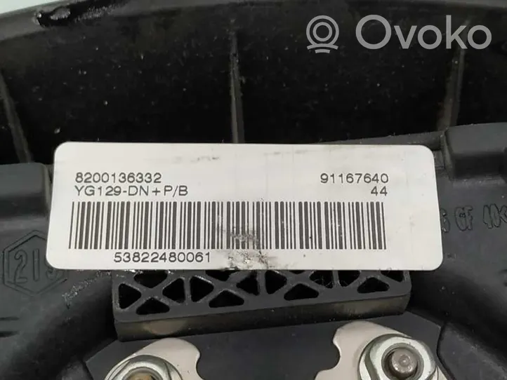 Opel Vivaro Надувная подушка для руля 8200136332