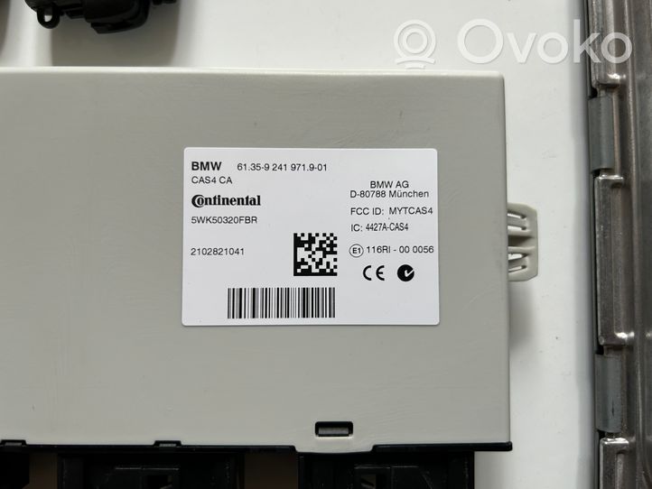 BMW 7 F01 F02 F03 F04 Juego de cerradura y set ECU del motor 12147613202