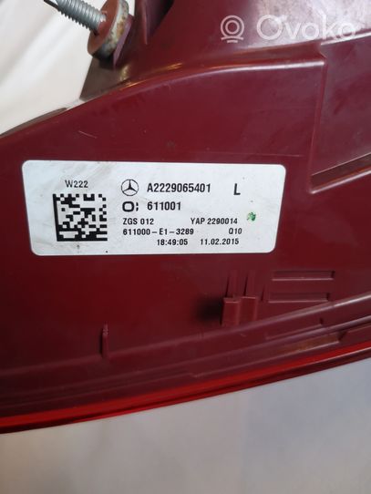 Mercedes-Benz S W222 Luci posteriori A2229065402