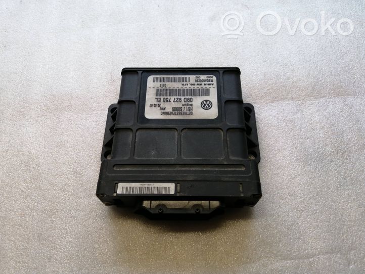 Volkswagen Touareg I Module de contrôle de boîte de vitesses ECU 09D927750EL