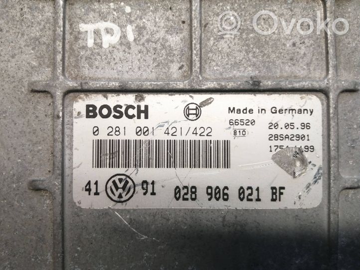 Volkswagen Golf III Sterownik / Moduł ECU 028906021BF