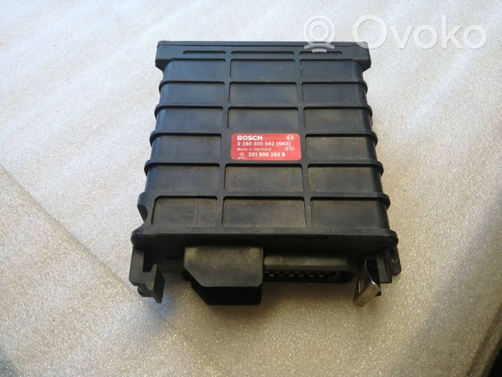 Volkswagen Golf II Engine control unit/module 321906263B