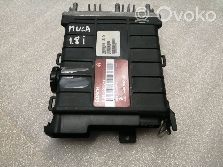 Audi 80 90 B3 Sterownik / Moduł ECU 443907311