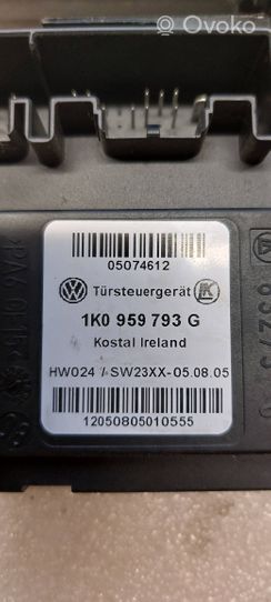 Volkswagen Caddy Priekinis varikliukas langų pakėlėjo 1K0959793G