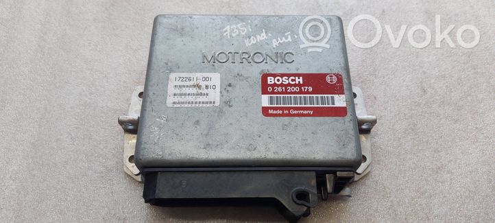 BMW 7 E32 Calculateur moteur ECU 0261200179