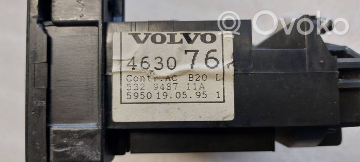 Volvo 440 Dysze / Kratki środkowego nawiewu deski rozdzielczej 532948711A