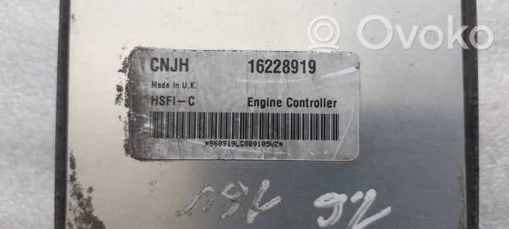 Opel Astra G Komputer / Sterownik ECU i komplet kluczy 16228919