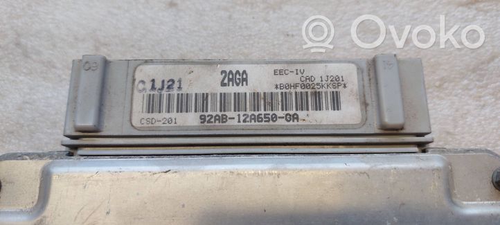 Ford Orion Sterownik / Moduł ECU 92AB12A650GA