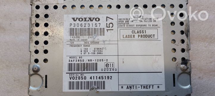 Volvo S40, V40 Unità principale autoradio/CD/DVD/GPS P30623157