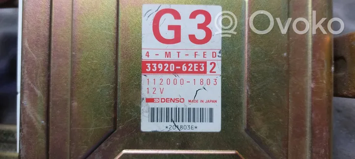 Suzuki Swift Sterownik / Moduł ECU 3392062E3