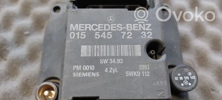 Mercedes-Benz C W202 Sytytyksen vahvistimen ohjainlaite 0155457232