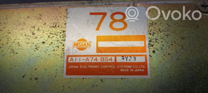 Nissan Sunny Calculateur moteur ECU A11A74B54