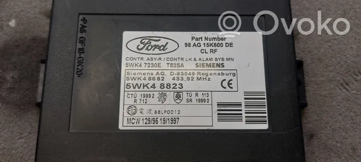 Ford Focus Moduł / Sterownik komfortu 98AG15K600DE