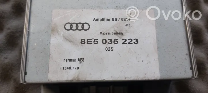 Audi A4 S4 B6 8E 8H Amplificateur de son 8E5035223