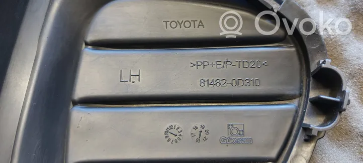 Toyota Yaris Grille antibrouillard avant 814820D310