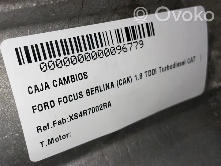 Ford Focus Manualna 6-biegowa skrzynia biegów XS4R7002RA