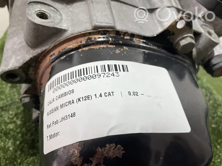Nissan Micra Scatola del cambio manuale a 6 velocità JH3148