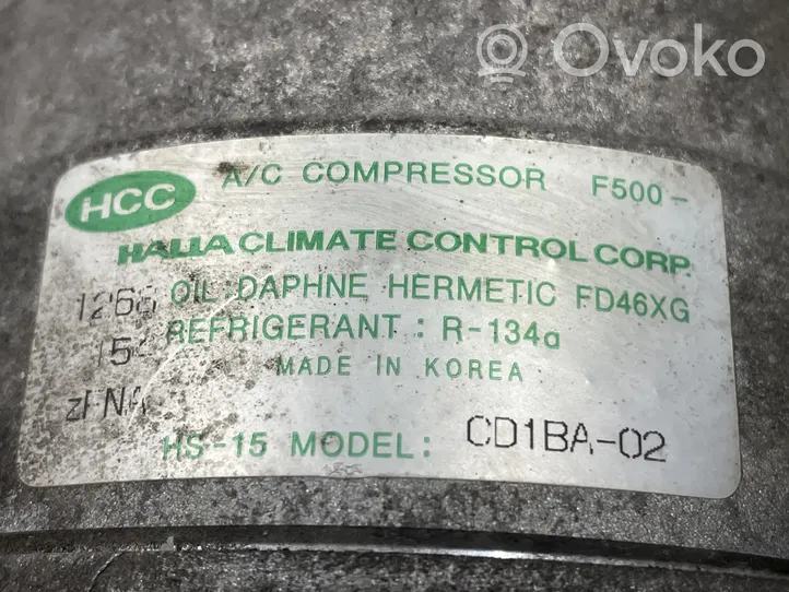Hyundai Coupe Compressore aria condizionata (A/C) (pompa) CD1BA-02