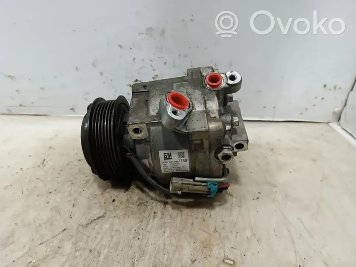 Opel Adam Ilmastointilaitteen kompressorin pumppu (A/C) 945177887788