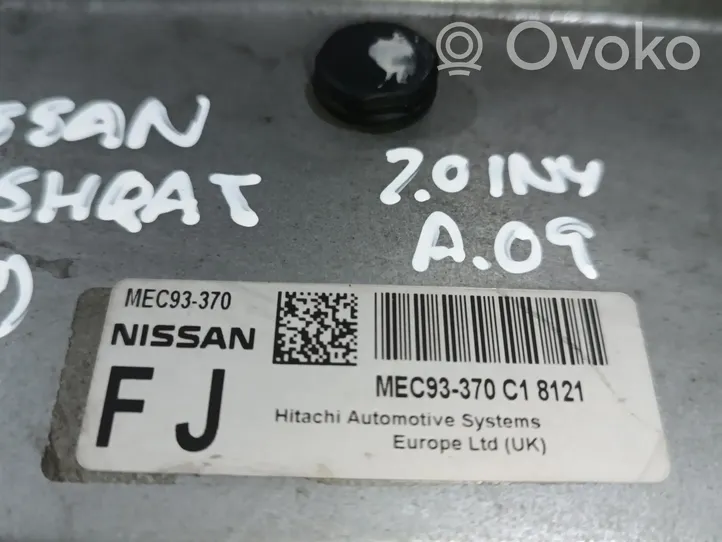 Nissan Qashqai Moottorin ohjainlaite/moduuli MEC93370