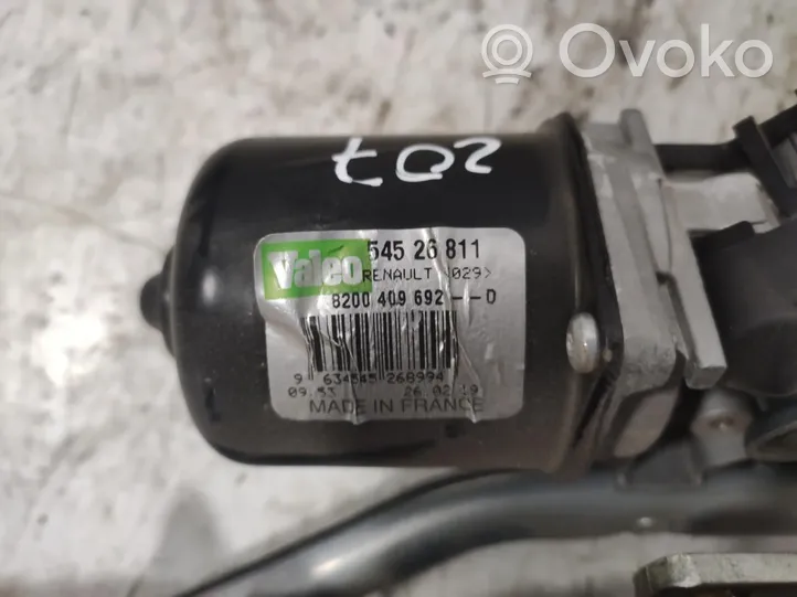 Renault Kangoo I Tringlerie et moteur d'essuie-glace avant 54526811