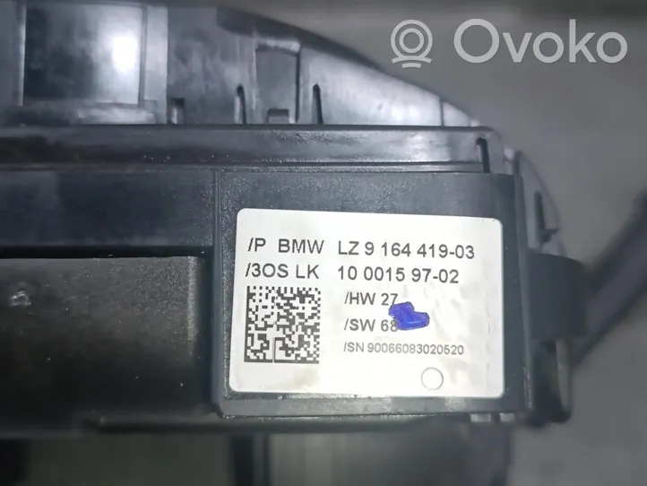 BMW X5 E70 Leva/interruttore dell’indicatore di direzione e tergicristallo 916441903