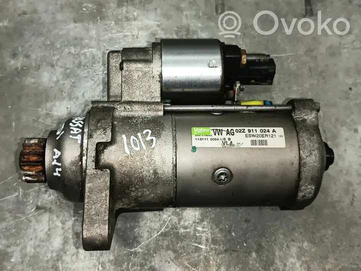 Volkswagen PASSAT Starter motor 02Z911024A