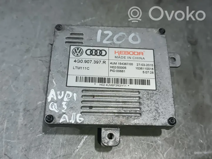 Audi Q3 8U Sterownik / moduł świateł Xenon 4G0907397R