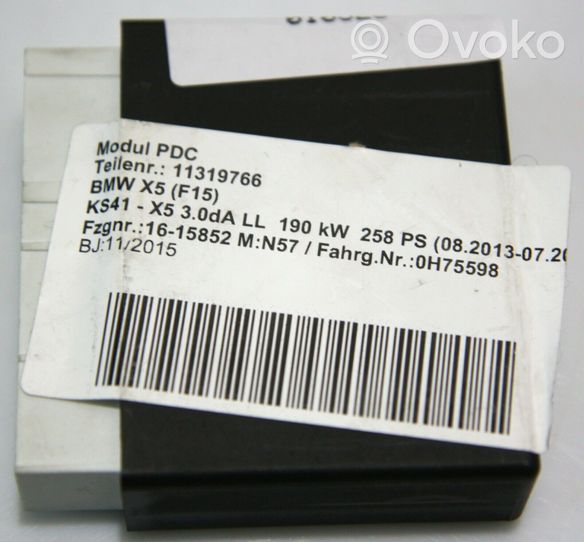 BMW X5 F15 Pysäköintitutkan (PCD) ohjainlaite/moduuli 010520