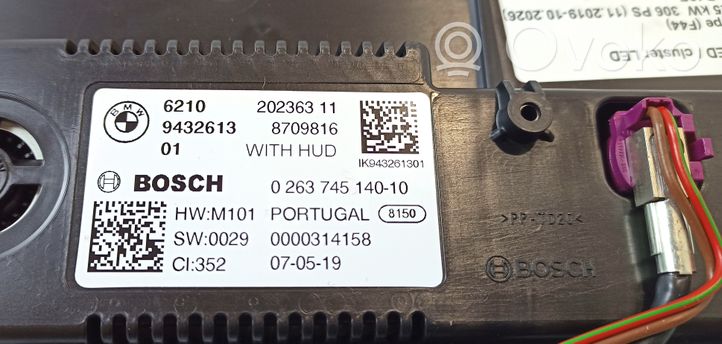 BMW 2 F44 Tachimetro (quadro strumenti) 021210