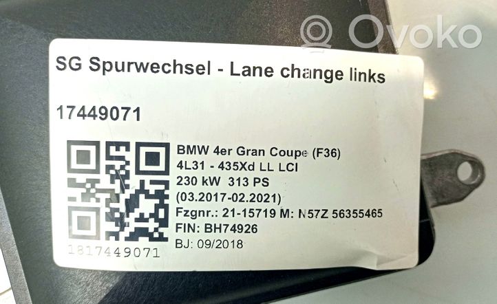 BMW 4 F36 Gran coupe Moduł / Czujnik martwego pola 0224781